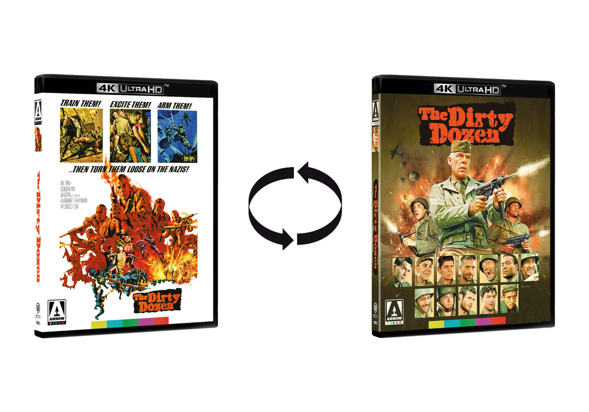 Reversible cover of The Dirty Dozen Limited Edition [4K Ultra HD + Blu-ray]