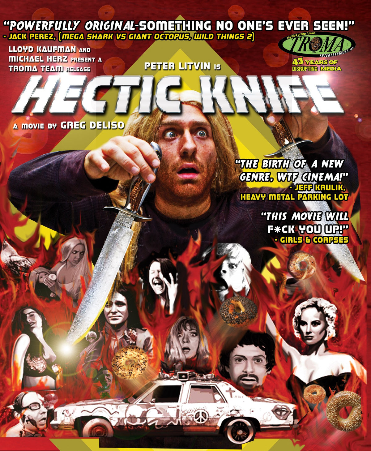 Front cover of Hectic Knife [Blu-ray]