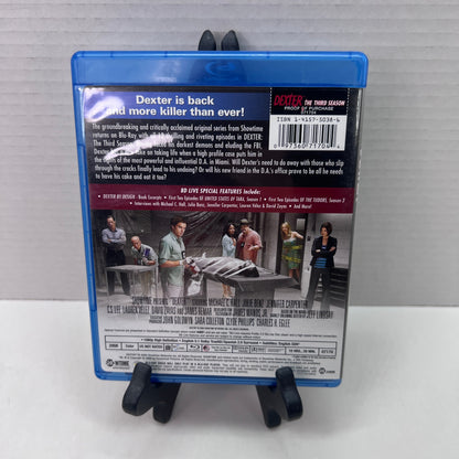 Back cover of Pre-Owned | Dexter: The Third Season [Blu-ray]
