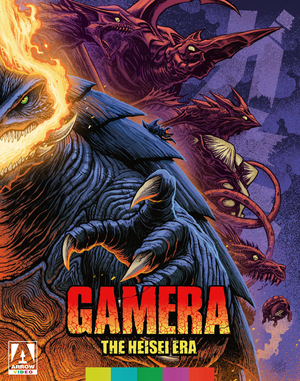 Front cover of Gamera: The Heisei Era [Blu-ray Set]