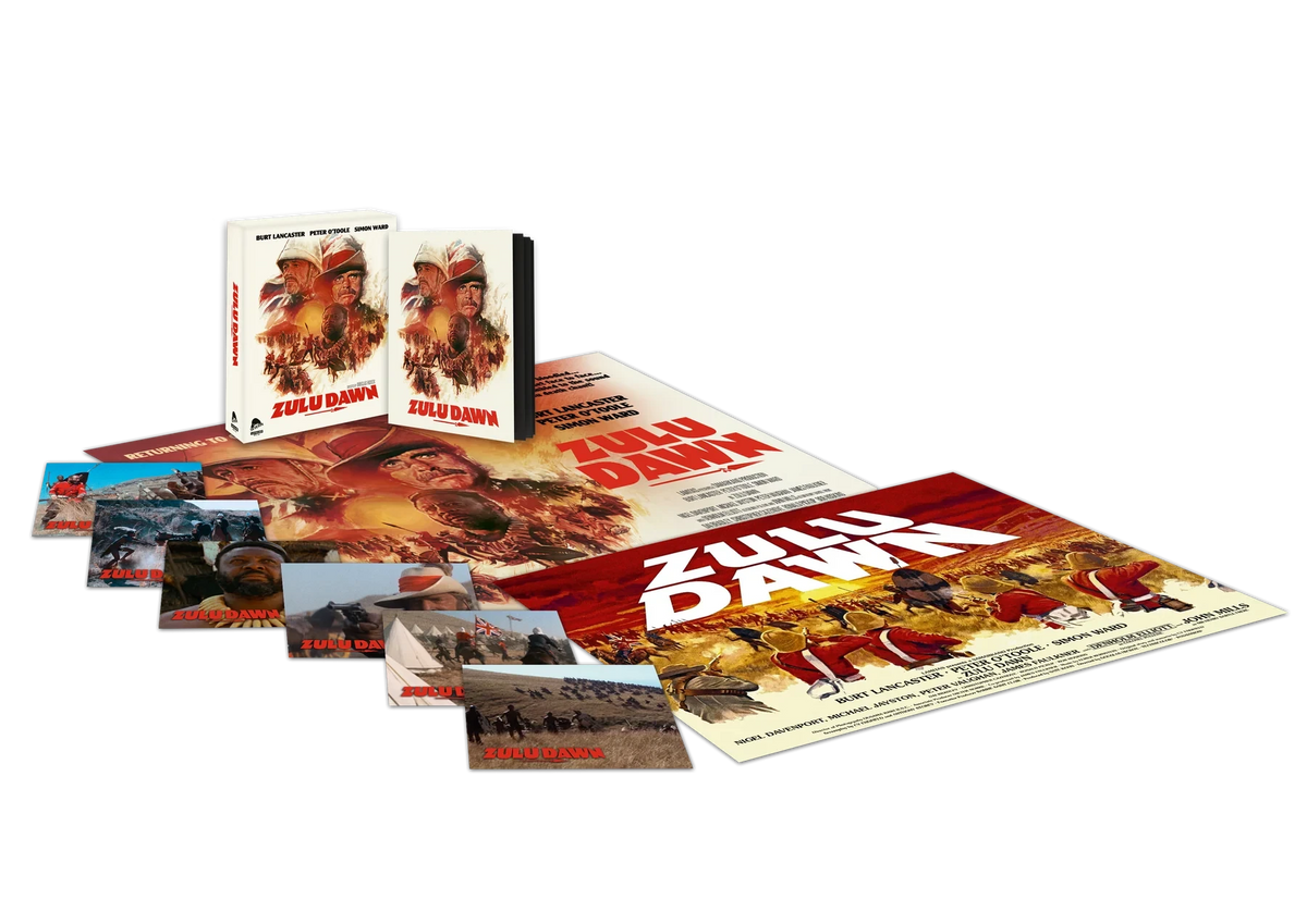 Box contents of Zulu Dawn Limited Edition (UK Import) [4K Ultra HD + Region B Blu-ray]