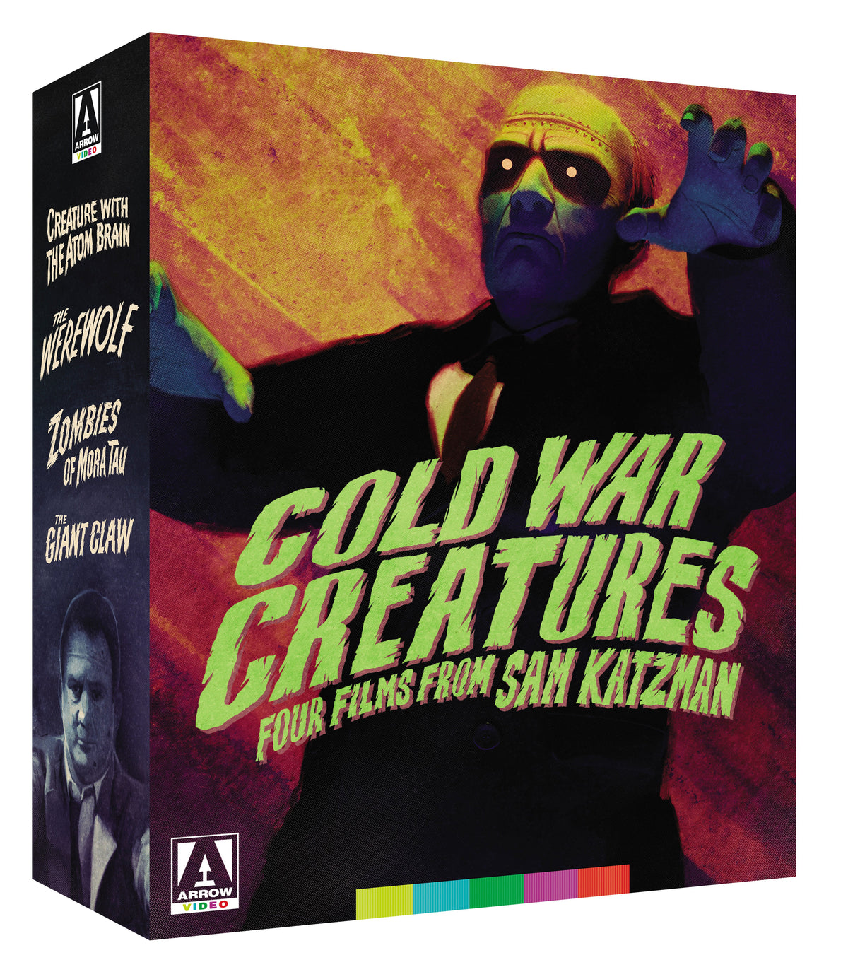 3D art of Cold War Creatures: Four Films From Sam Katzman (Standard Edition) [Blu-ray Set]