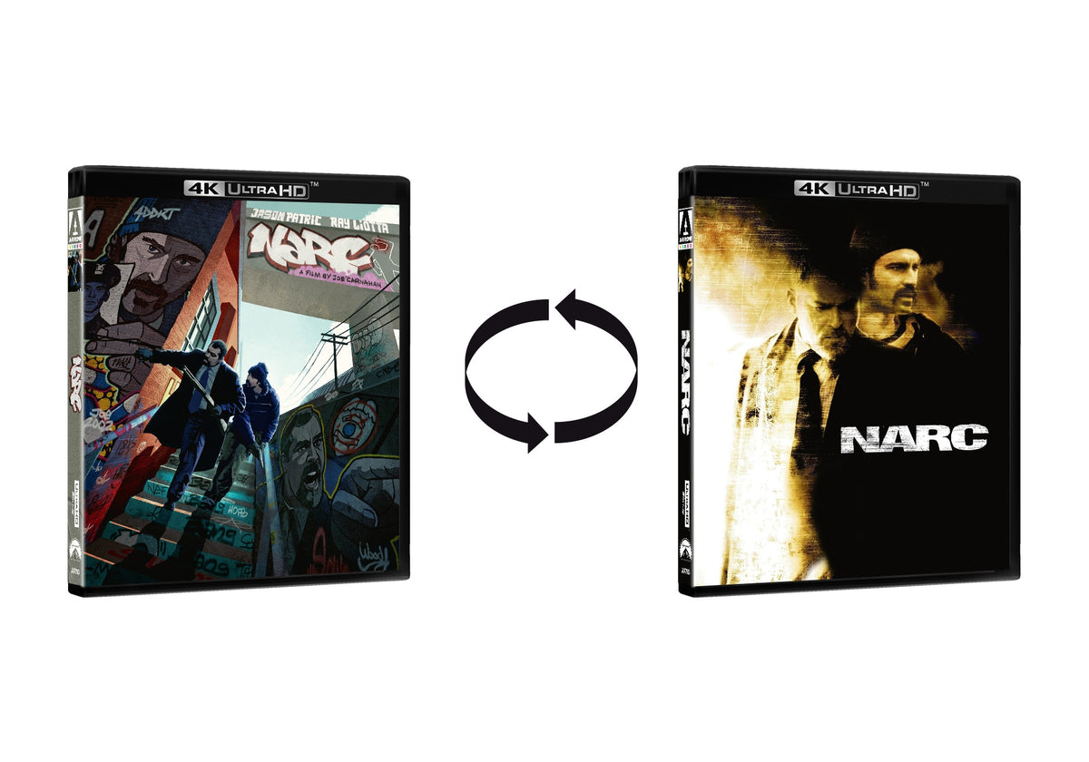 Reversible cover of Narc Standard Edition [4K Ultra HD + Blu-ray]