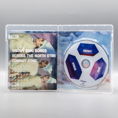 Open case showing disc art of Snowy Bing Bongs [Blu-ray]
