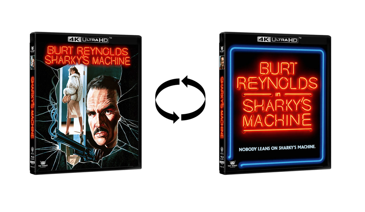 Reversible cover of Sharky's Machine [4K Ultra HD + Blu-ray]