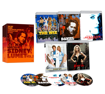 Box contents of Directed By… Sidney Lumet Volume 2 Limited Edition 5-Disc Hardbox [Blu-ray] (Australian Import)