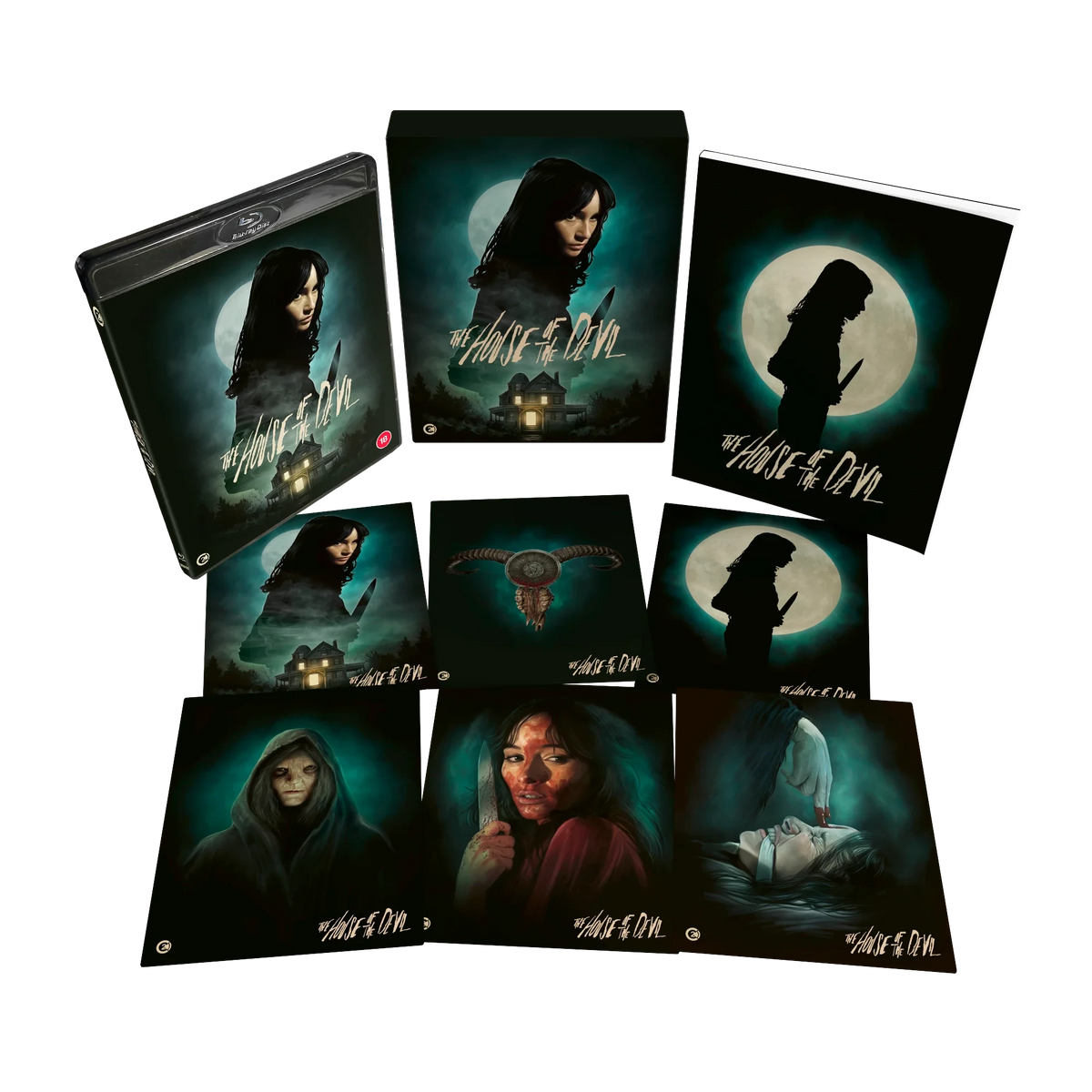 Box contents of The House Of The Devil Limited Edition (UK Import) [Region B Blu-ray]