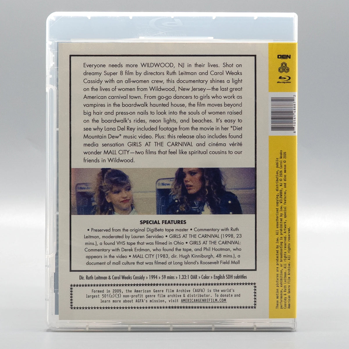 Back case of Wildwood, NJ [Blu-ray]