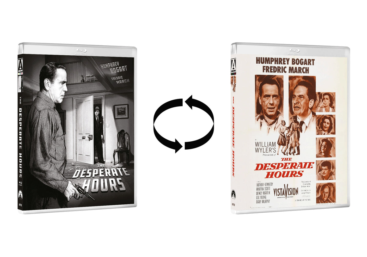 Reversible cover of The Desperate Hours Standard Edition [Blu-ray]