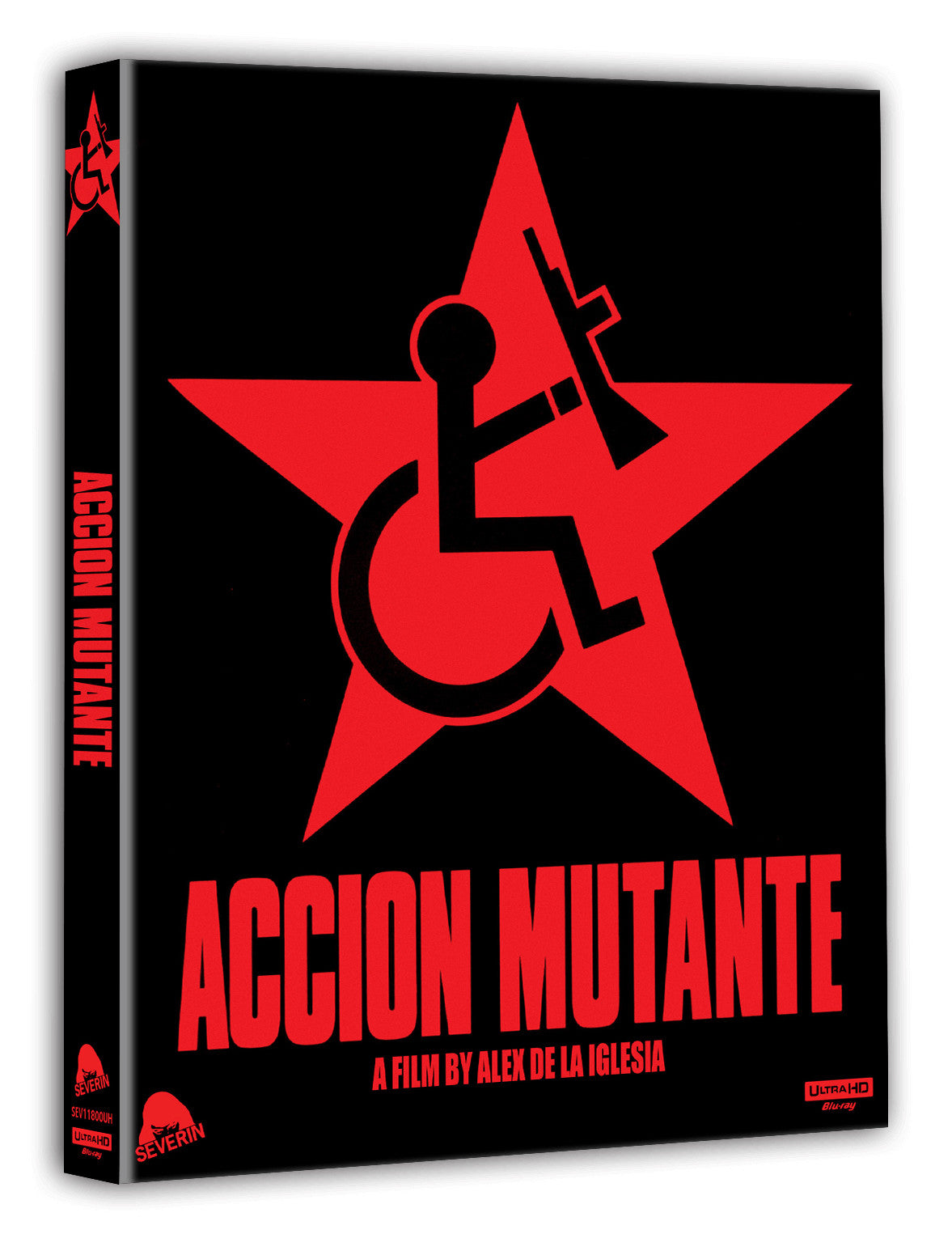 Front cover of Accion Mutante [4K Ultra HD + Blu-ray]