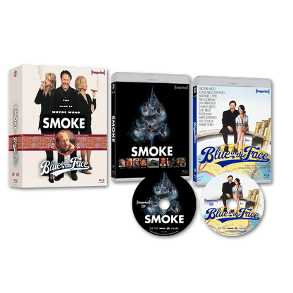 Box contents of Smoke / Blue In The Face (1995) Limited Edition Hardbox [Blu-ray] (Australian Import)