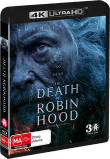 Front cover of The Death of Robin Hood [4K Ultra HD]