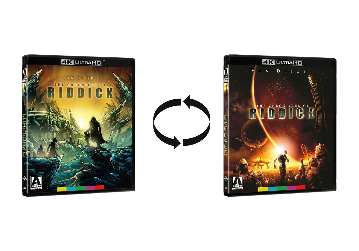 Reversible cover of The Chronicles Of Riddick Standard Edition [4K Ultra HD]