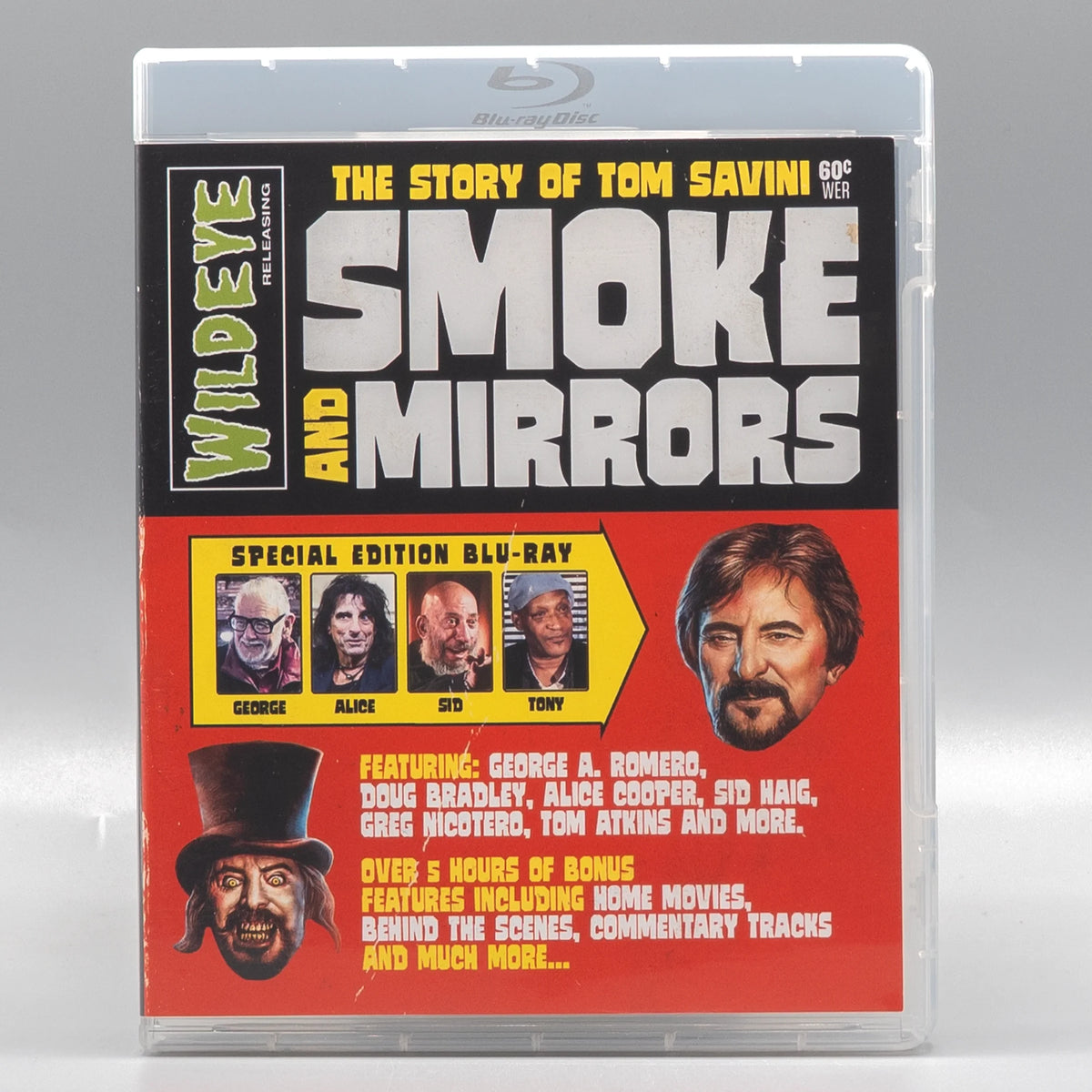 Front case of Smoke and Mirrors: The Story of Tom Savini [Blu-ray]