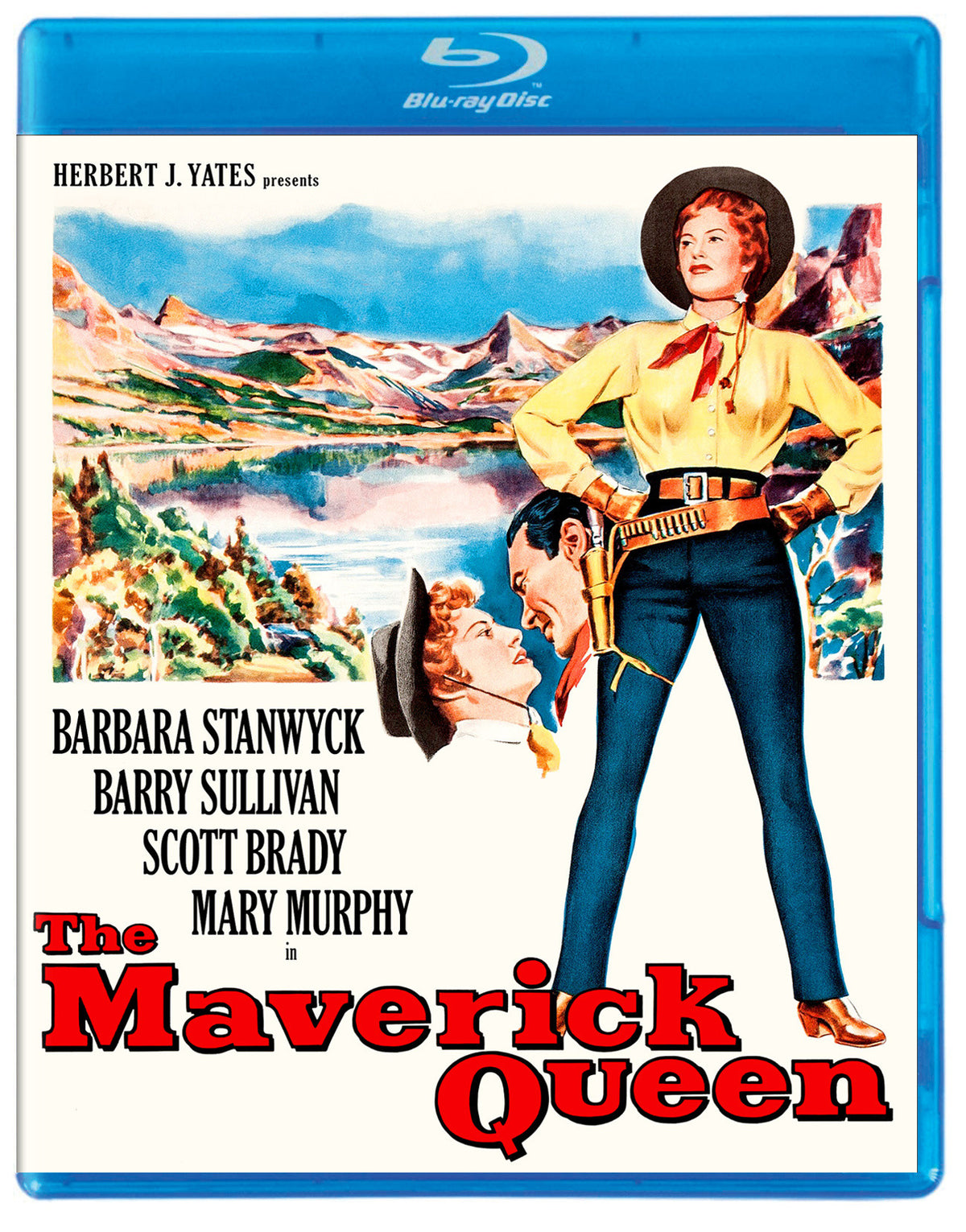 Front cover of The Maverick Queen [Blu-ray]