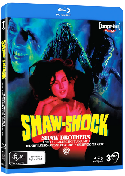 Front cover of Shaw-Shock: Shaw Brothers Horror Collection Volume 1 Standard Edition [Blu-ray] (Australian Import)