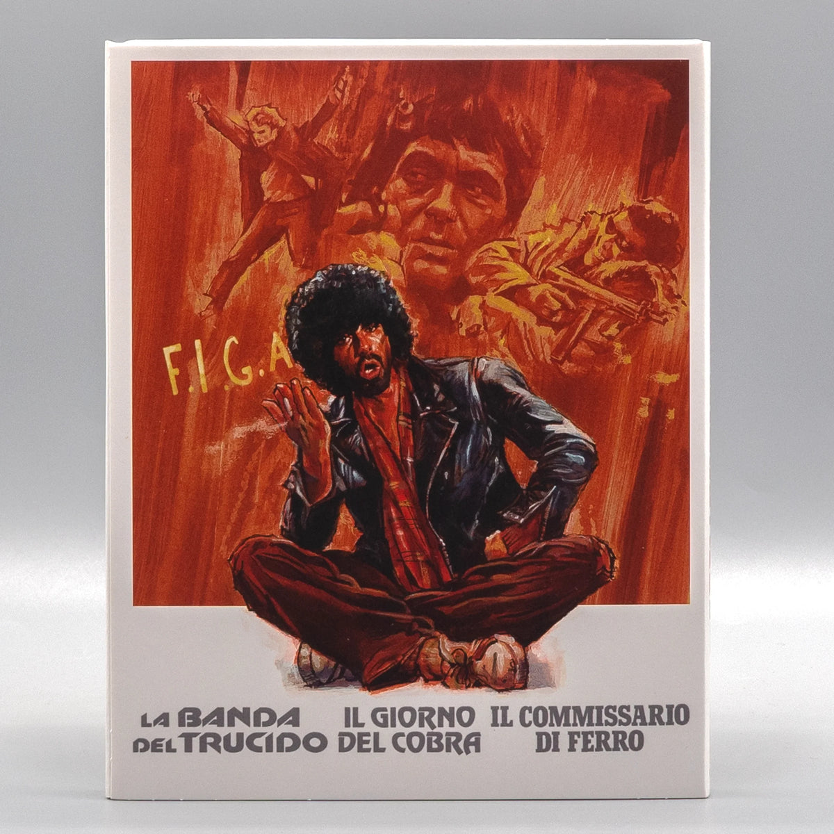 Back slipcover of Eurocrime Rarities: Volume 1 [Blu-ray]