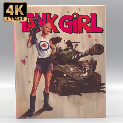 Front box cover of Tank Girl [4K Ultra HD + Blu-ray]
