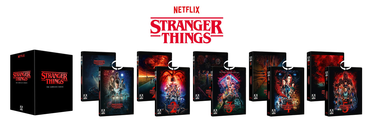 Box contents 2 of Stranger Things: The Complete Series [Blu-ray]