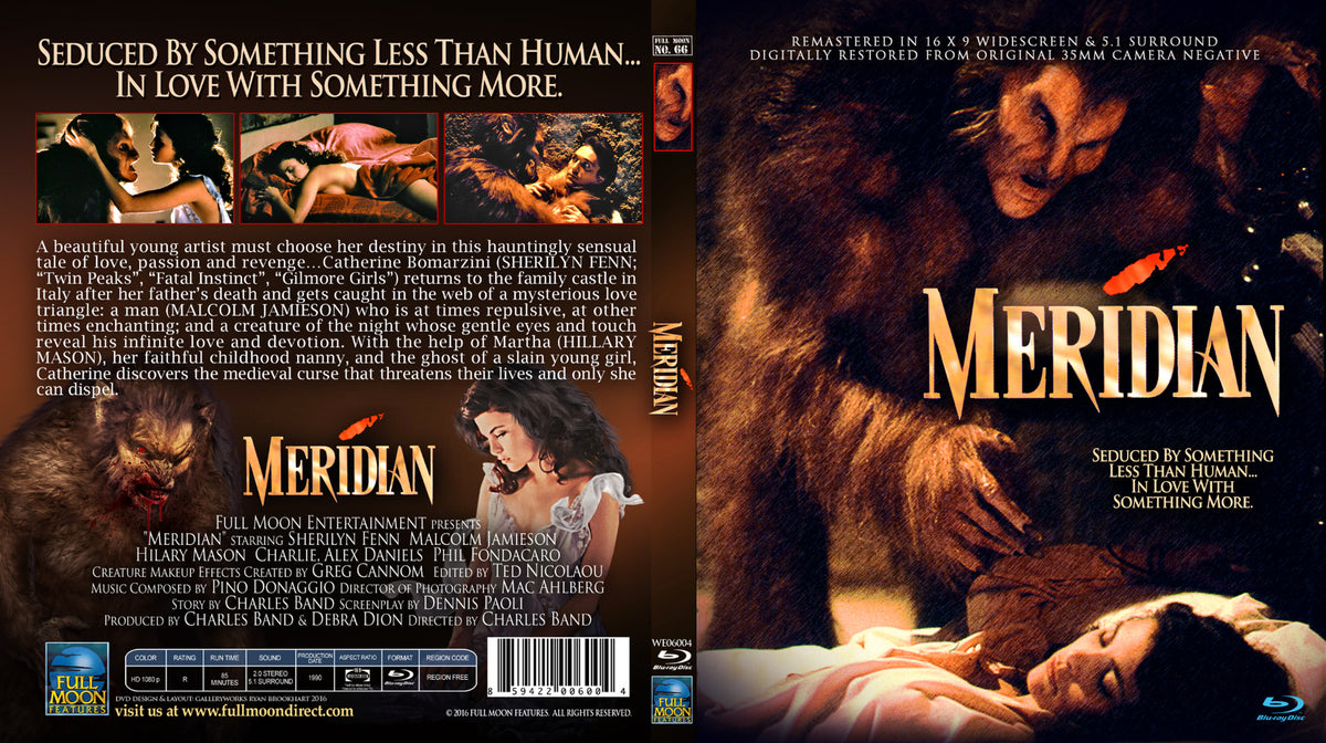 Packshot art of Meridian (Remastered) [Blu-ray]