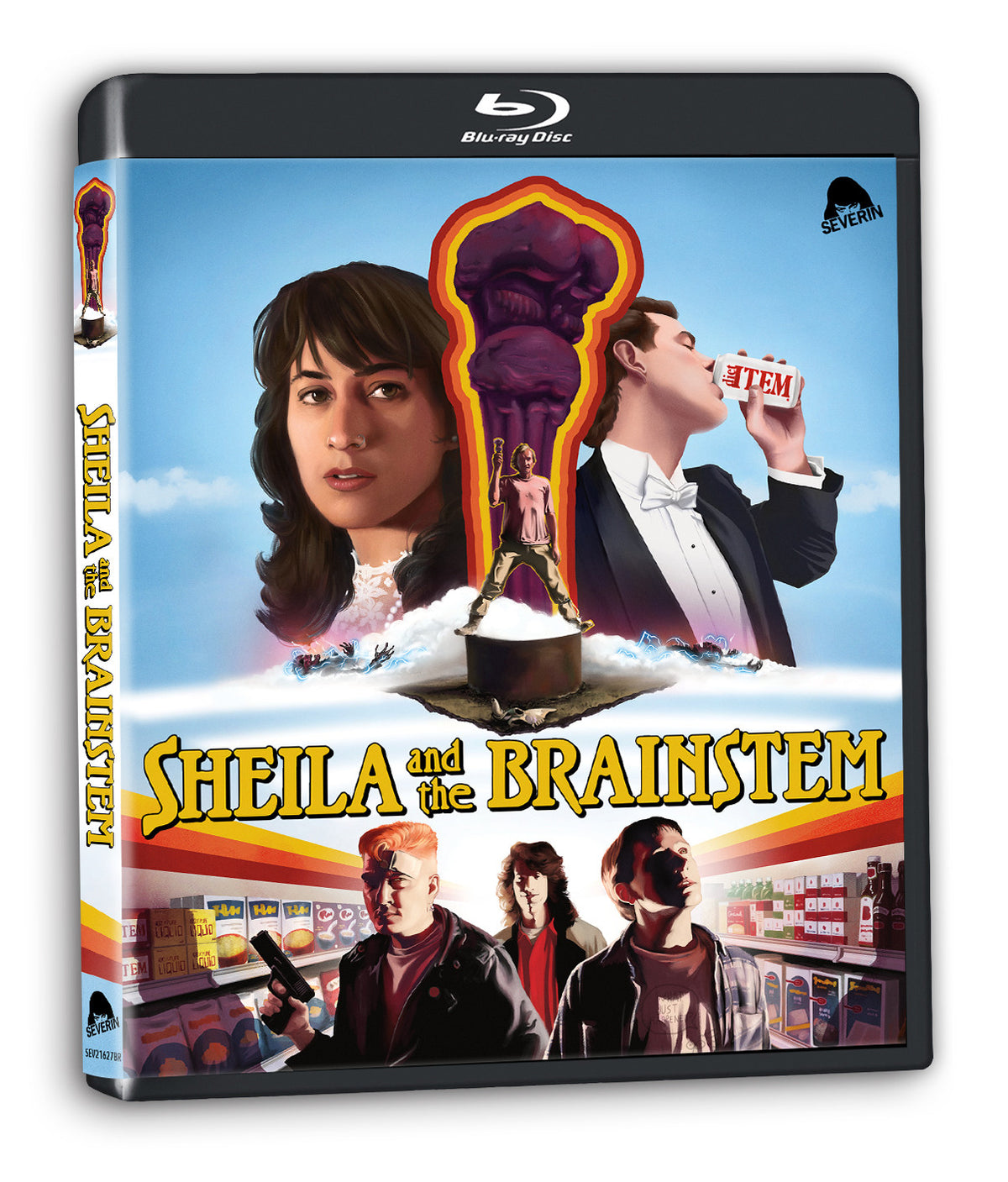 Front cover of Sheila And The Brainstem [Blu-ray]