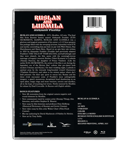 Back cover of Ruslan And Ludmila [Blu-ray]