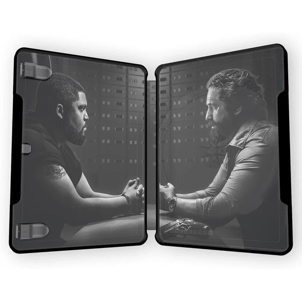 Open case of Den of Thieves 2: Pantera Limited Edition Steelbook (UK Import) [4K Ultra HD]