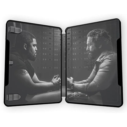 Open case of Den of Thieves 2: Pantera Limited Edition Steelbook (UK Import) [4K Ultra HD]