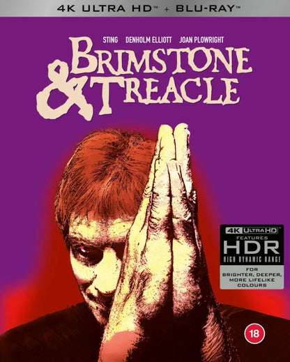 Front cover of Brimstone and Treacle Limited Edition (UK Import) [4K Ultra HD + Blu-ray]
