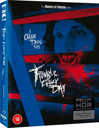 Front cover of Trouble Every Day (UK Import) [4K Ultra HD + Region B Blu-ray]