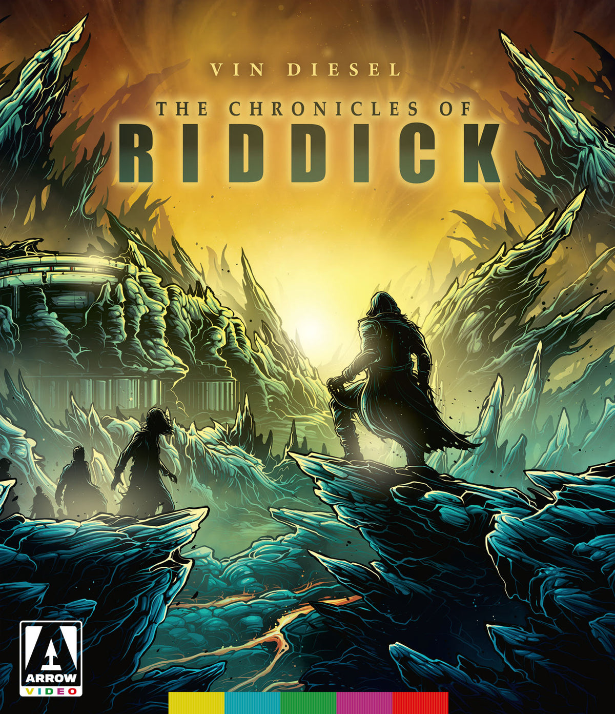 Front cover of The Chronicles Of Riddick Standard Edition [4K Ultra HD]