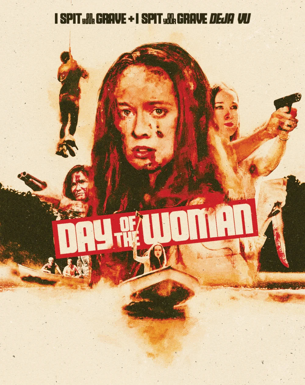 Front cover of Day Of The Woman: I Spit On Your Grave/Deja Vu [4K Ultra HD + Blu-ray]