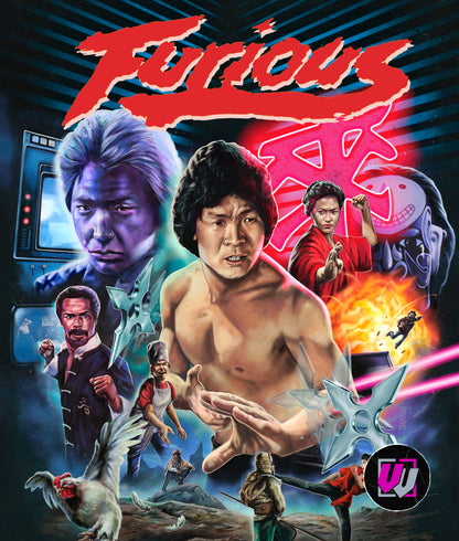 Front cover of Furious [Visual Vengeance Collector's Edition] [Blu-ray]