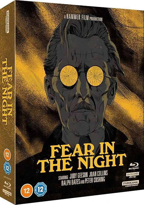 Front cover of Fear In The Night Limited Collector’s Edition (UK Import) [4K Ultra HD + Region B Blu-ray]
