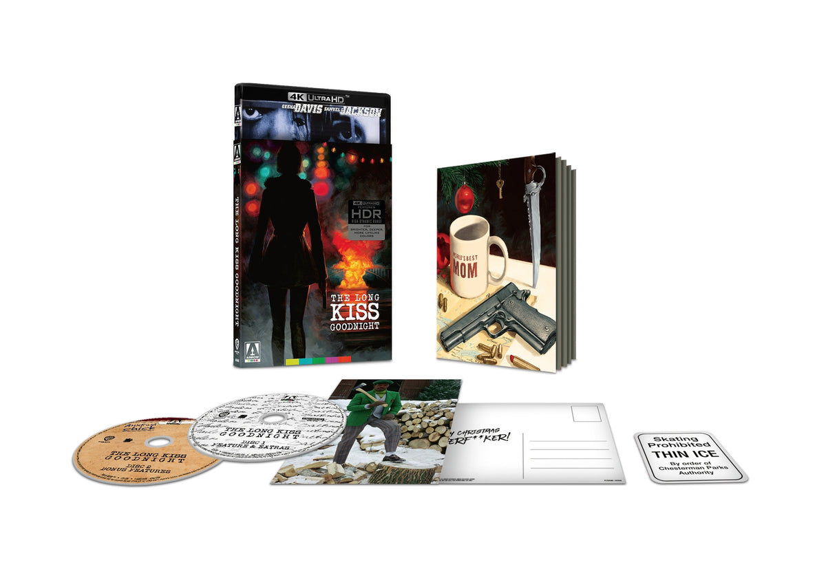 Box contents of The Long Kiss Goodnight [Limited Edition] [4K Ultra HD]