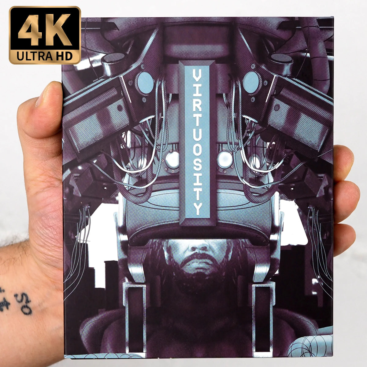 Front of slipcover of Virtuosity [4K Ultra HD + Blu-ray Set]