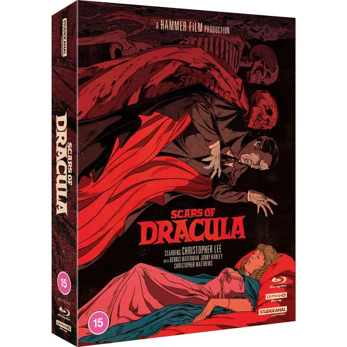 3D art of Scars of Dracula Limited Collector's Edition (UK Import) [4K Ultra HD + Region B Blu-ray]