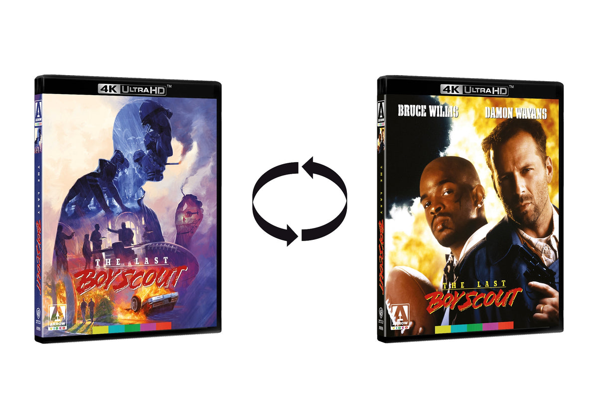 Reversible cover of The Last Boy Scout Limited Edition [4K Ultra HD]