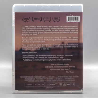 Back case of Motel Drive [Blu-ray]
