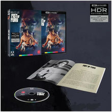 Box contents of Fist of Fury [Limited Edition] (UK Import) [4K Ultra HD]
