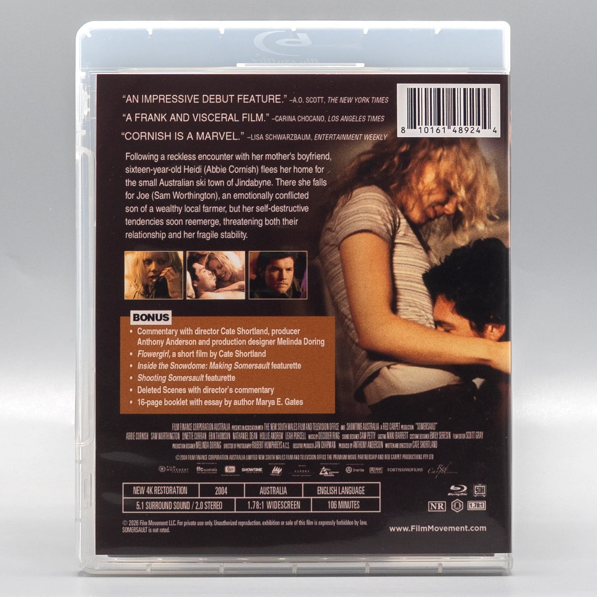 Back case of Somersault [Blu-ray]