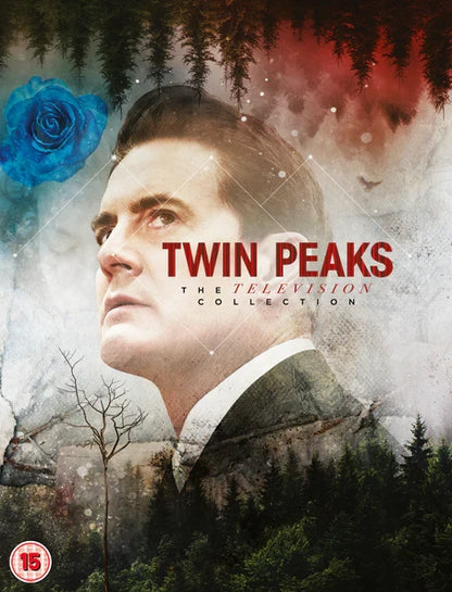 Front cover of Twin Peaks: The Television Collection (UK Import) [Region Free Blu-ray Set]
