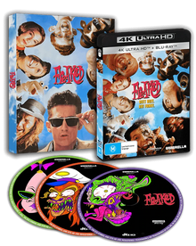 Box contents of Freaked (1993) [4K Ultra HD + Blu-ray]