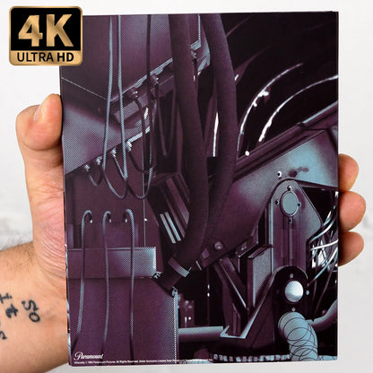 Back of slipcover of Virtuosity [4K Ultra HD + Blu-ray Set]