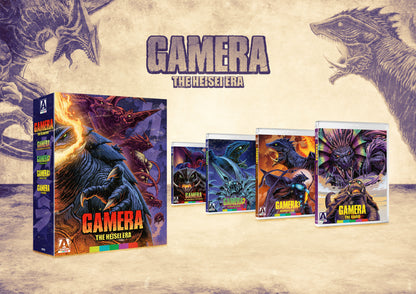 Box contents of Gamera: The Heisei Era [Blu-ray Set]