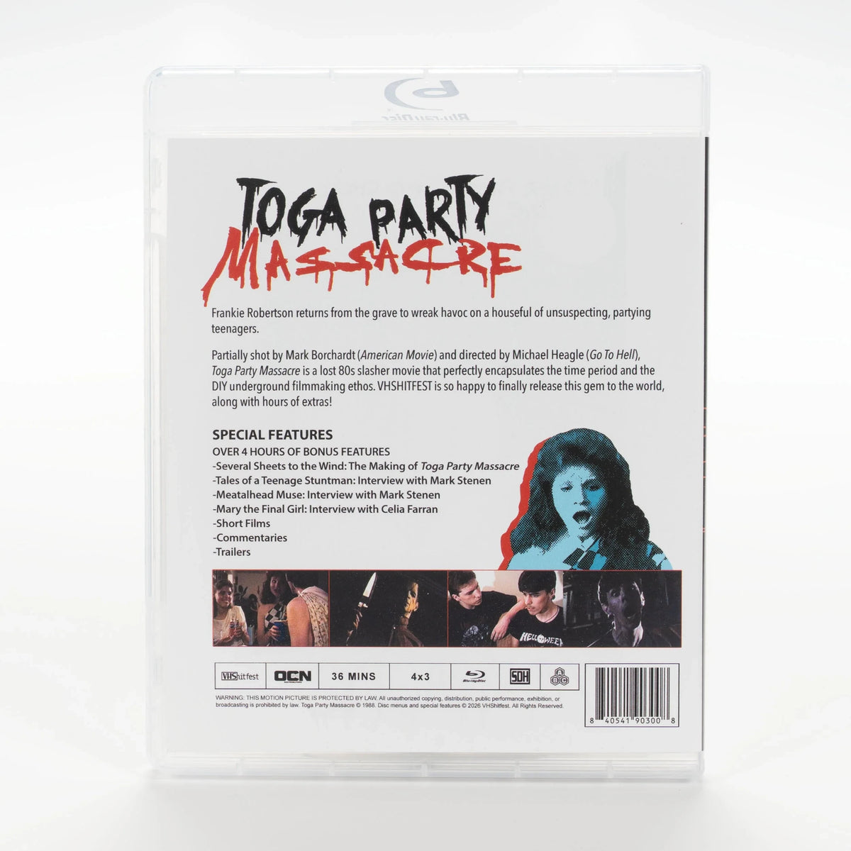 Back case of Toga Party Massacre [Blu-ray]
