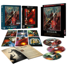 Box contents of Excalibur [Limited Edition] [4K Ultra HD + Blu-ray]