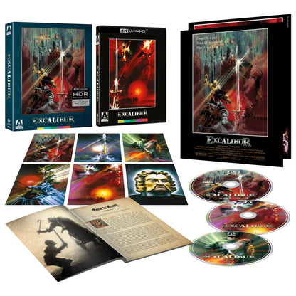 Box contents of Excalibur [Limited Edition] [4K Ultra HD + Blu-ray]