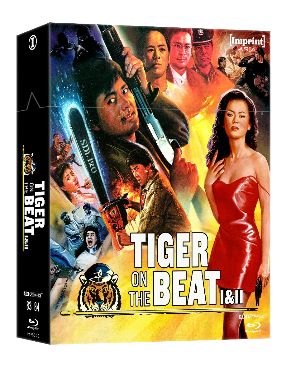 Front cover of Tiger On The Beat I & II Limited Edition Hardbox [4K Ultra HD + Blu-ray] (Australian Import)