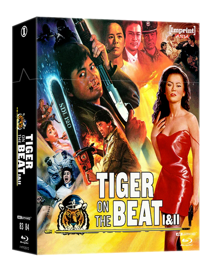 Front cover of Tiger On The Beat I & II Limited Edition Hardbox [4K Ultra HD + Blu-ray] (Australian Import)
